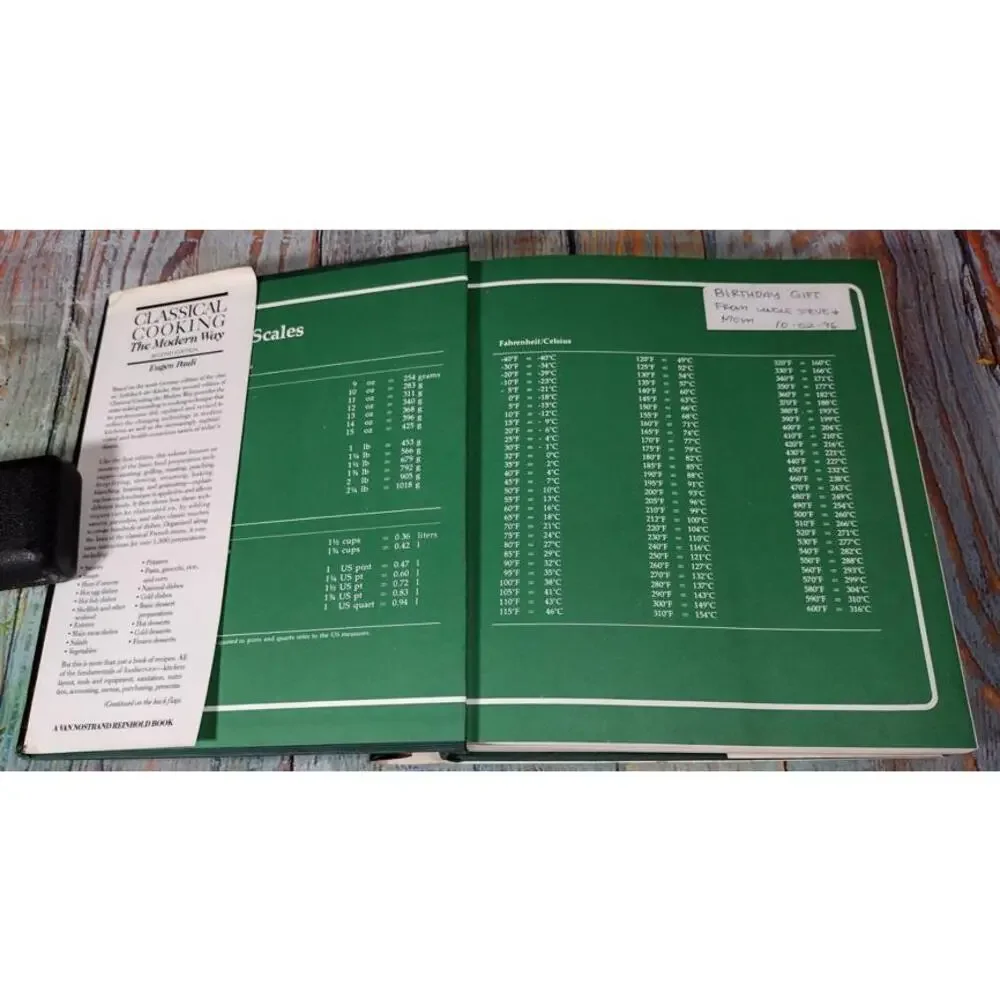 Classical Cooking The Modern Way by Eugen Pauli - Second Edition‎ Cookbook